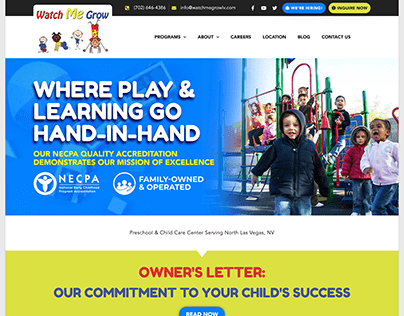 Day Care WordPress Website — built by RaFi IslaM